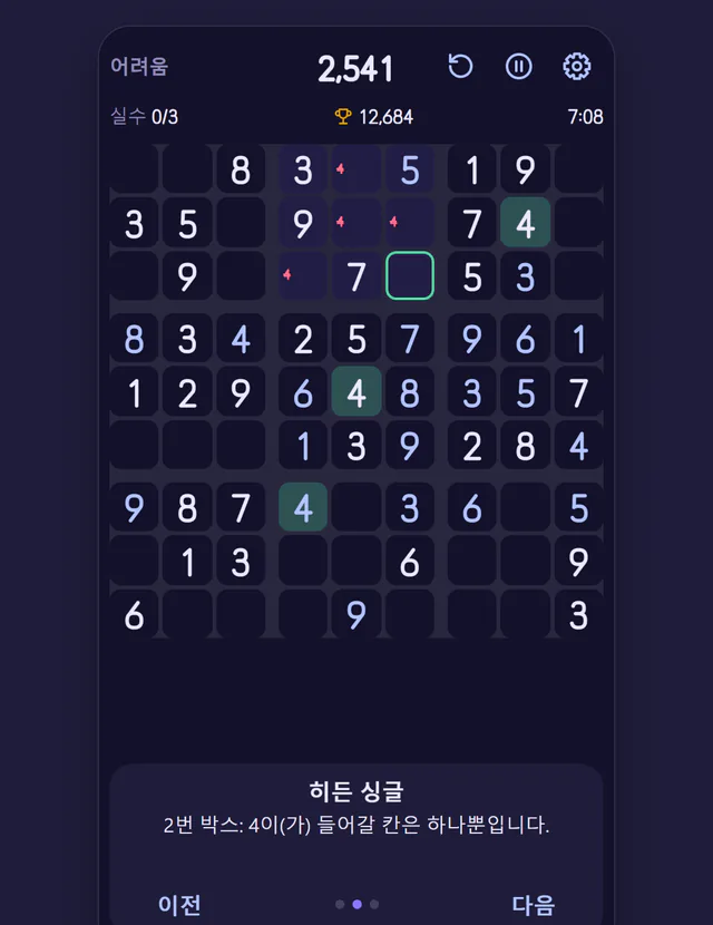 풀이 기법을 알려 주는 힌트
