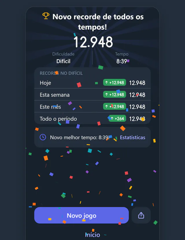 Desafie amigos a bater seu tempo