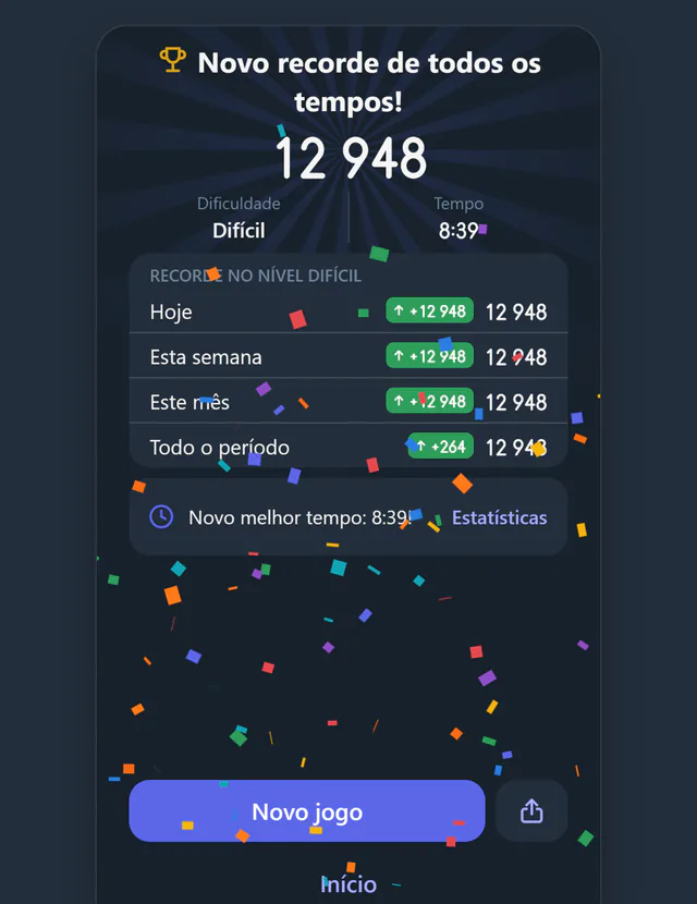 Desafie amigos a bater seu tempo