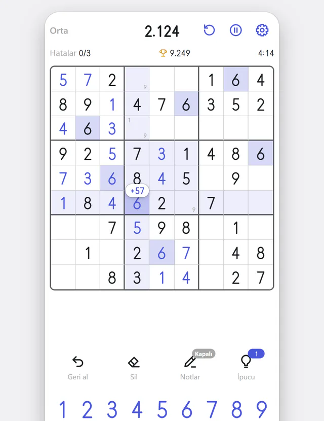 Sudoku doğrudan Telegram'da
